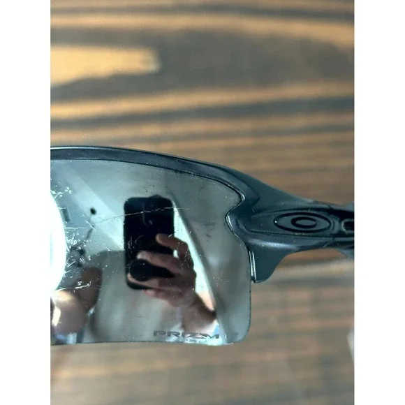 Oakley Flak 2.0 OO9188-6859 Sunglasses Men's Matte Black Frame Prizm Black Lens - Picture 6 of 8